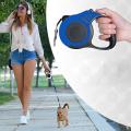 TechnoSmart 5Metre Kemik Desen Makaralı Tasma Köpek Gezdirme Tasması Otomatik Kayış