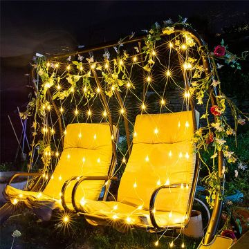 Trendpoint 320 Ledli 3x2 Metre Animasyonlu Ağ Perde Led Fişli Eklenebilir Modlu Yılbaşı Süsleme