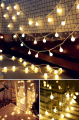 Trendpoint 20 Ledli 3 Metre Şerit Led Sembollü Kablolu Süsleme Dekoratif Aydınlatma GünIşığı Çiçekli Led