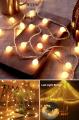 Trendpoint 30 Ledli 5 Metre Şerit Led Sembollü Kablolu Süsleme Dekoratif Aydınlatma GünIşığı Toplu Led