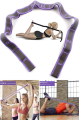 Trendpoint 9 Farklı Seviyeli Direnç Bandı Spor Egzersiz Aerobik Pilates Squat Lastiği Fitness Yoga Mavi