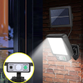 TechnoSmart 6Gözlü 72COB Ledli Solar Usbli Bahçe Aydınlatma Hareket Sensörlü Güneş Enerjili Lamba