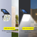 TechnoSmart 54 COB Ledli Solar Bahçe Aydınlatma Hareket Sensörlü Güneş Enerjili Lamba