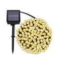 TechnoSmart Solar 200 Ledli 22 Metre Bahçe Aydınlatma Dekorasyon Güneş Enerjili Led Sarı Işık
