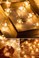 Trendpoint 20 Ledli 3 Metre Şerit Led Sembollü Kablolu Süsleme Dekoratif Aydınlatma GünIşığı Çiçekli Led