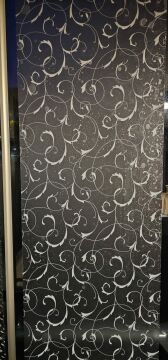 Technosmart 45x100cm Desenli Statik Cam Filmi Kaplama | Mutfak Ofis Banyo Kafe Restoran