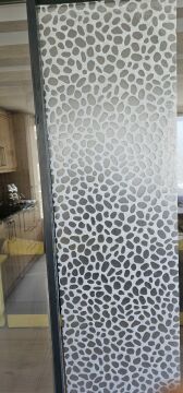 Technosmart 45x100cm Desenli Statik Cam Filmi Kaplama | Mutfak Ofis Banyo Kafe Restoran