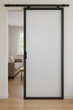 Technosmart 45x150cm Beyaz Lif Desenli Cam Filmi Statik Kaplama Mutfak Ofis Banyo Pencere
