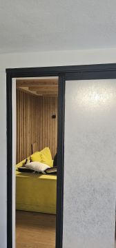 Technosmart 45x150cm Beyaz Lif Desenli Cam Filmi Statik Kaplama Mutfak Ofis Banyo Pencere