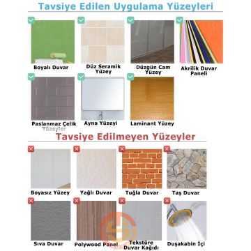 TechnoSmart 3D Kendinden Yapışkanlı 30×30cm Kaplama Mozaik Görünüm Duvar Sticker Mutfak Banyo