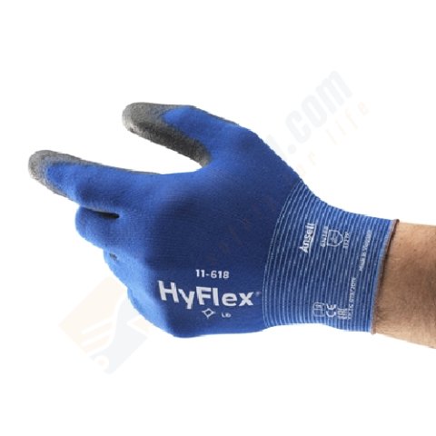 Ansell Hyflex 11-618 Dokunma Hassasiyetli Mekanik Koruma İş Eldiveni