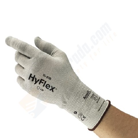 Ansell Hyflex 11-318 Hafif Kesilmelere Karşı Koruyucu İş Eldiveni