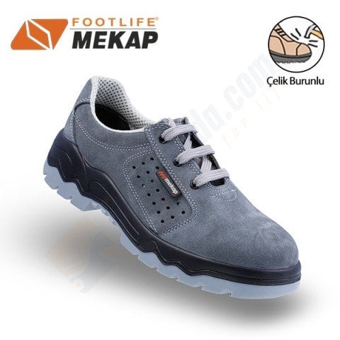 Mekap Loder 028-01 Gri S1 SRA İş Ayakkabısı