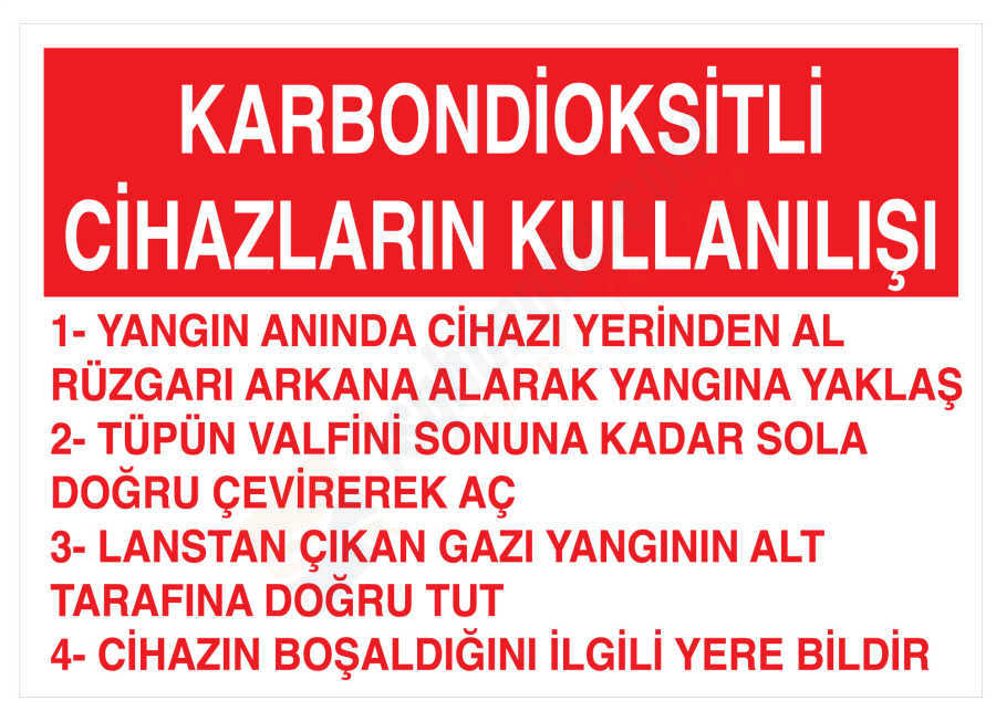 Karbondioksitli Cihazların Kullanılışı