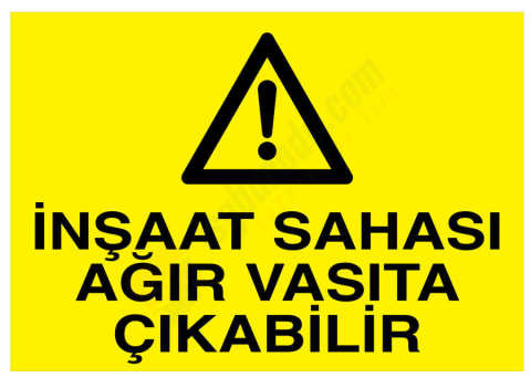 İnşaat Sahası Ağır Vasıta Çıkabilir