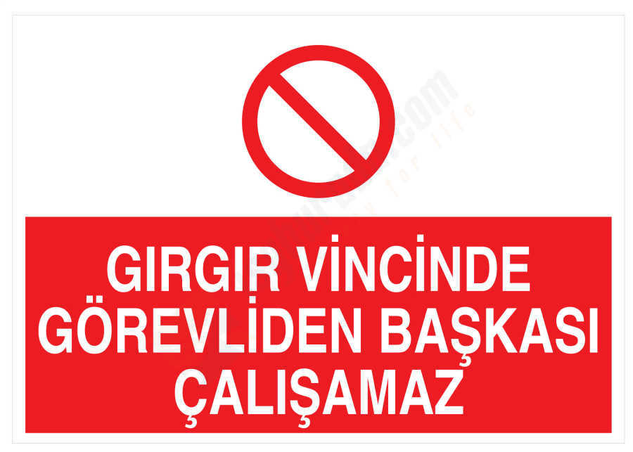 Gırgır Vincinde Görevliden Başkası Çalışamaz