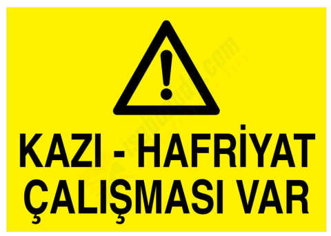 Kazı Hafriyat Çalışması Var