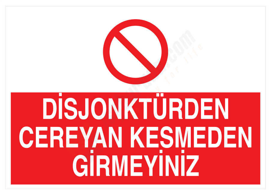 Disjonktürden Cereyan Kesmeden Girmeyiniz