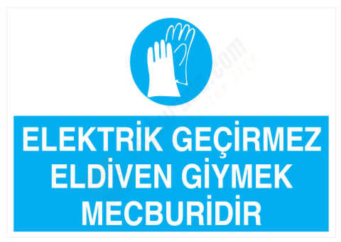 Elektrik Geçirmez Eldiven Giymek Mecburidir