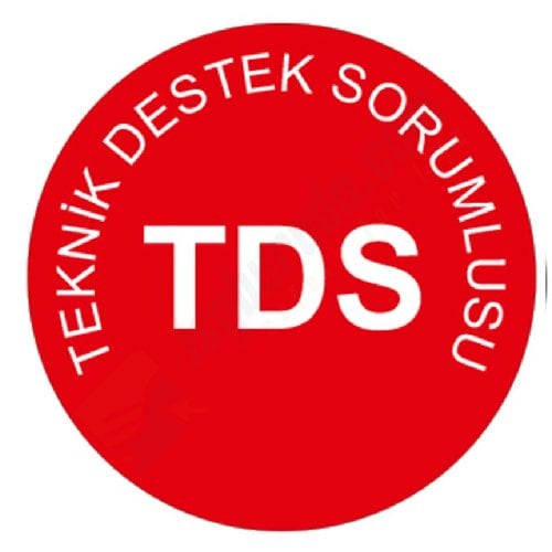 Teknik Destek Sorumlusu Baret Etiketi