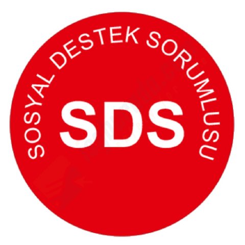 Sosyal Destek Sorumlusu Baret Etiketi