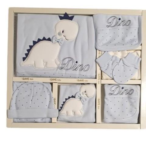 Dino Erkek Bebek Hastane Çıkışı -  10lu Set