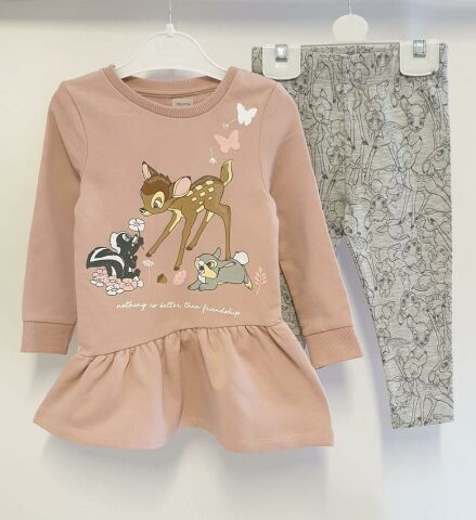 Bambi Taytlı Elbise Set