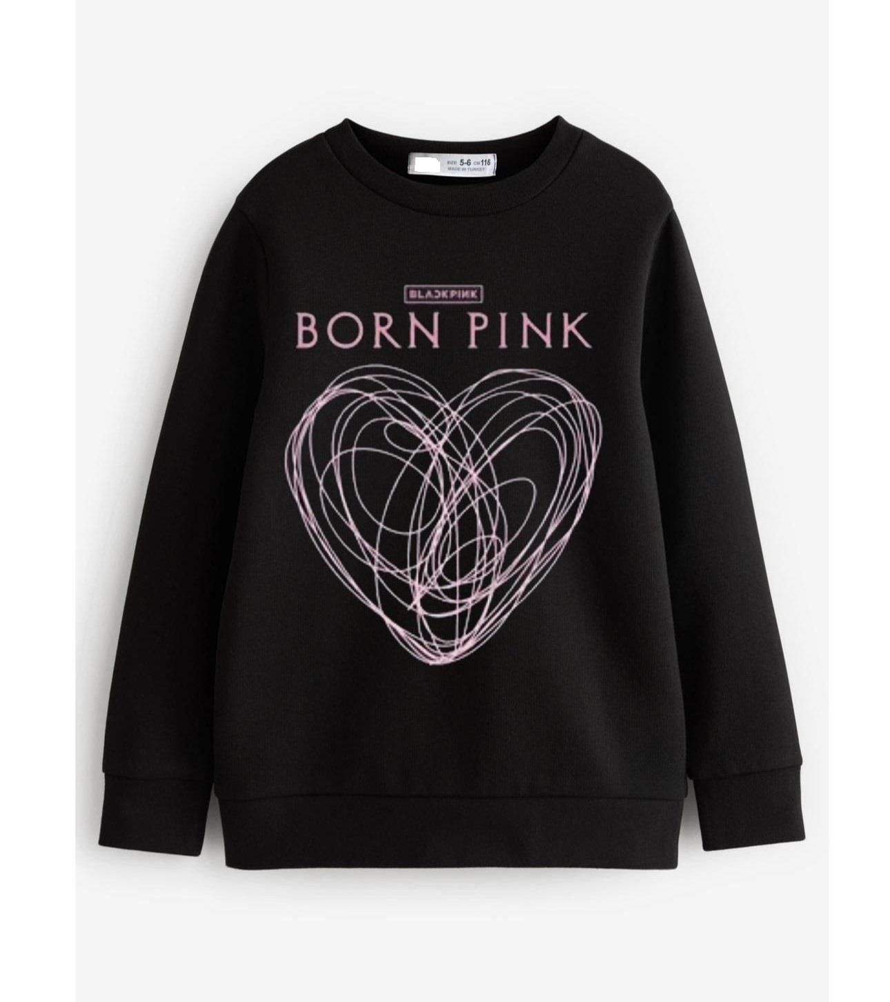 Black Pink Çocuk Sweat