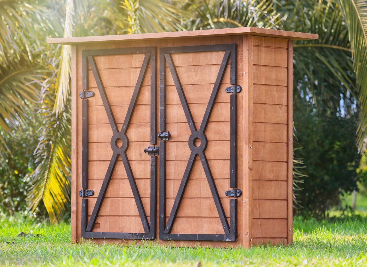 Wooden Garden Storage Cabinets (small)