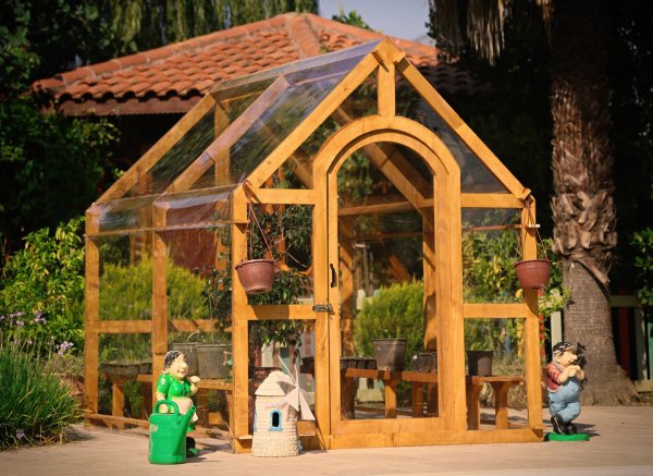 Green House, Wood Greenhouse