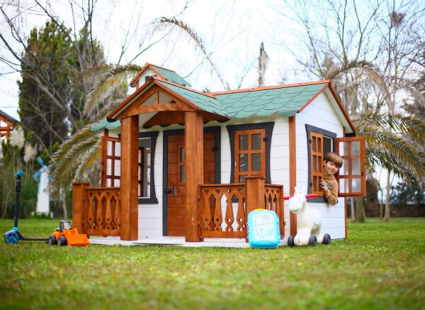 MANDU Ahşap Oyun Evi (Playhouse) “Beylerbeyi”