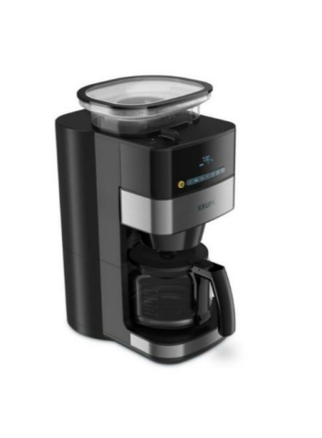 Tefal Krups Otomatik Öğütücülü Filtre Kahve Makinesi Siyah 1510001803
