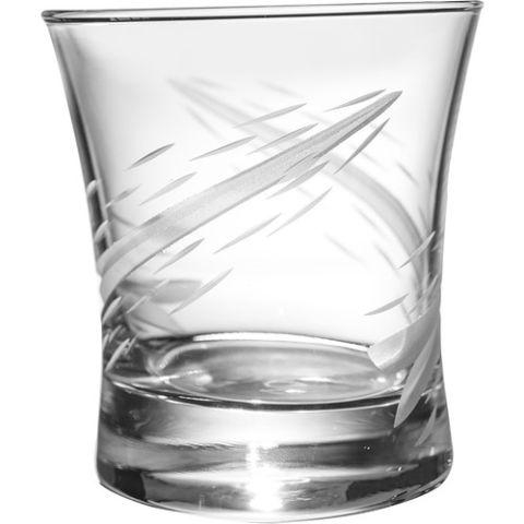 Kcd Estella Kesme El Dekor Yaldızlı 6 Adet Desenli Su Bardağı Takımı