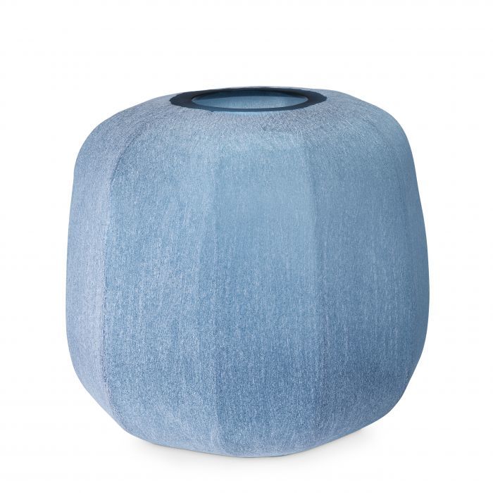 Vase avance blue M 33X32 cm | Vazo - Mumluk