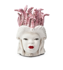 Vase moro lady small pink tentacles 22 cm | Heykel - Vazo