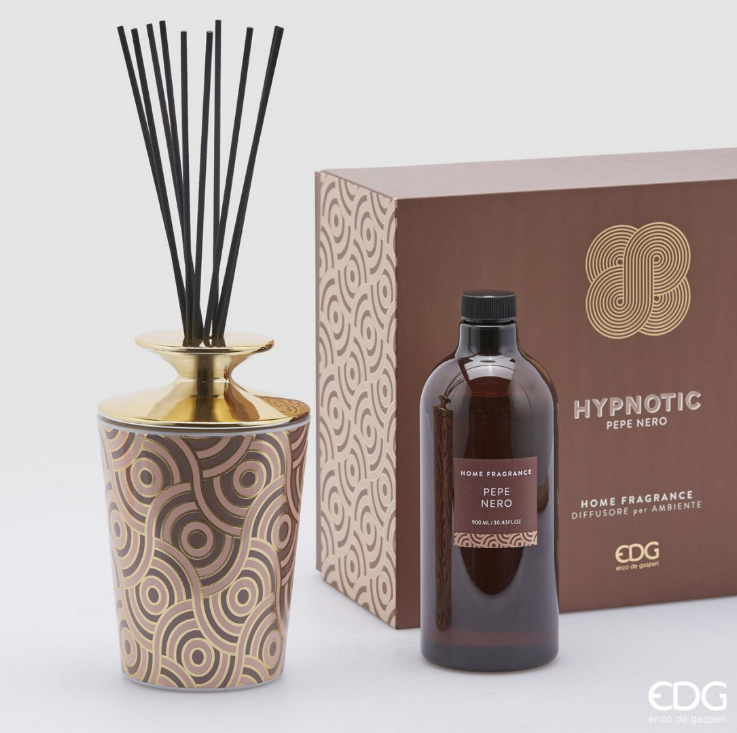 Perfumer Bottle Hypnotic 900 ml + sticks h:19 cm | Oda Kokusu