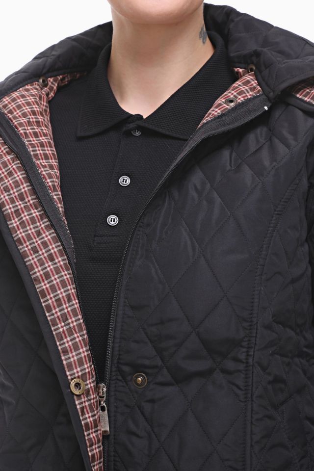 EKOSE 75 CM SİYAH MEVSİMLİK KAPİTONE MONT