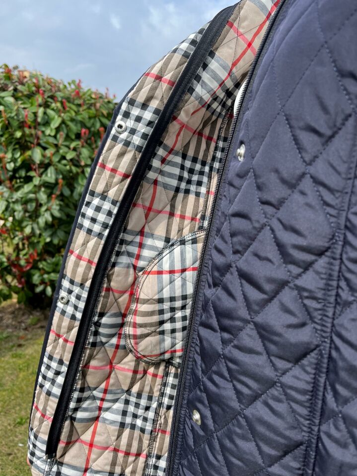 EKOSE 95 CM LACİVERT MEVSİMLİK KAPİTONE MONT