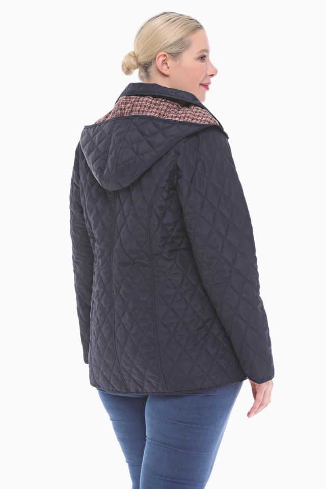 EKOSE 75 CM LACİVERT MEVSİMLİK KAPİTONE MONT