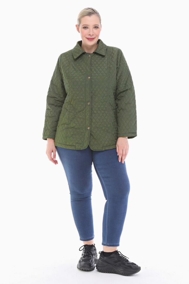 POLO YAKA HAKİ MEVSİMLİK KAPİTONE MONT