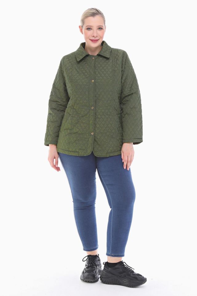 POLO YAKA HAKİ MEVSİMLİK KAPİTONE MONT