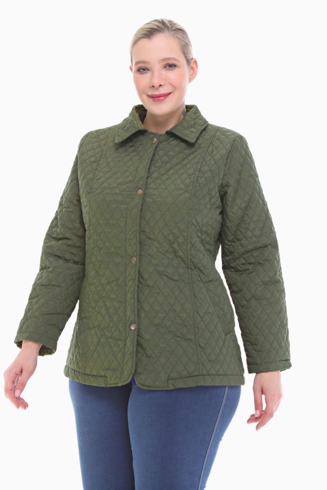 POLO YAKA HAKİ MEVSİMLİK KAPİTONE MONT