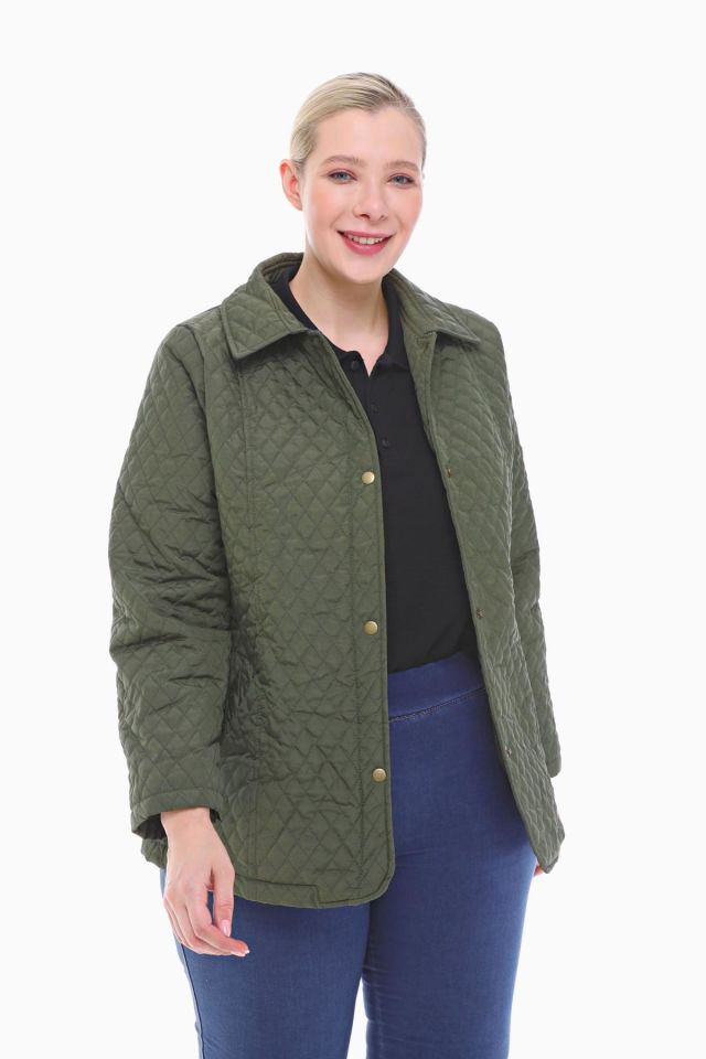 POLO YAKA HAKİ MEVSİMLİK KAPİTONE MONT