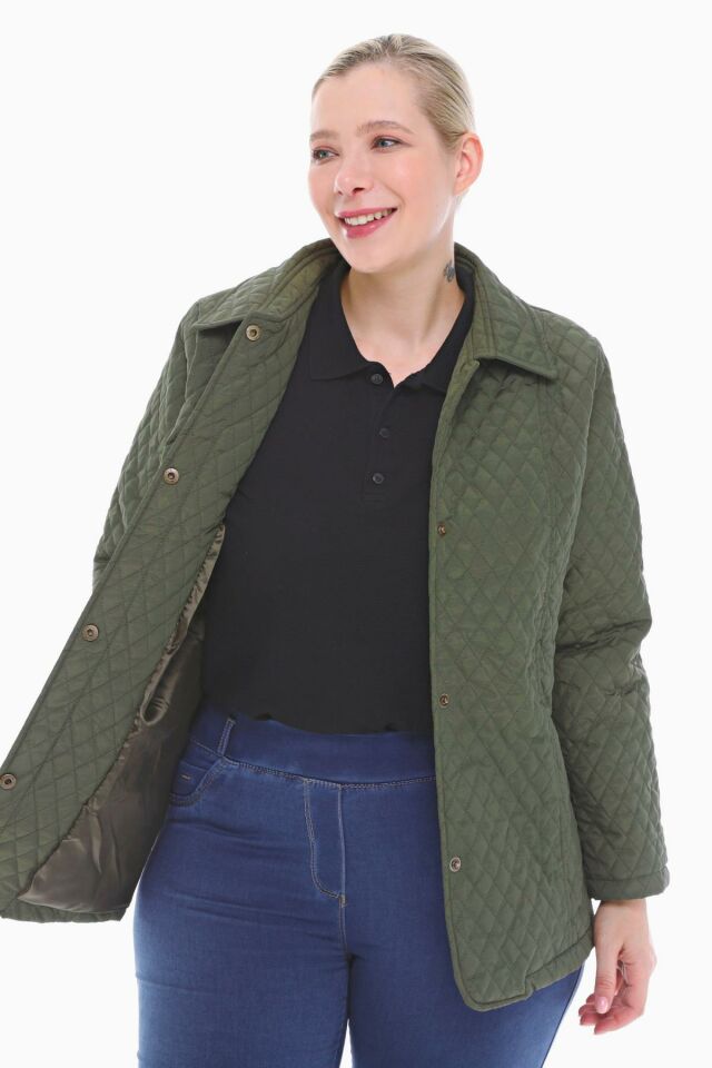 POLO YAKA HAKİ MEVSİMLİK KAPİTONE MONT