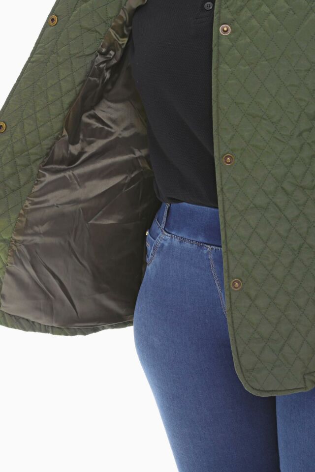 POLO YAKA HAKİ MEVSİMLİK KAPİTONE MONT