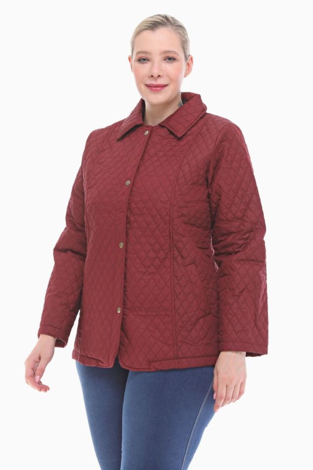 POLO YAKA BORDO MEVSİMLİK KAPİTONE MONT