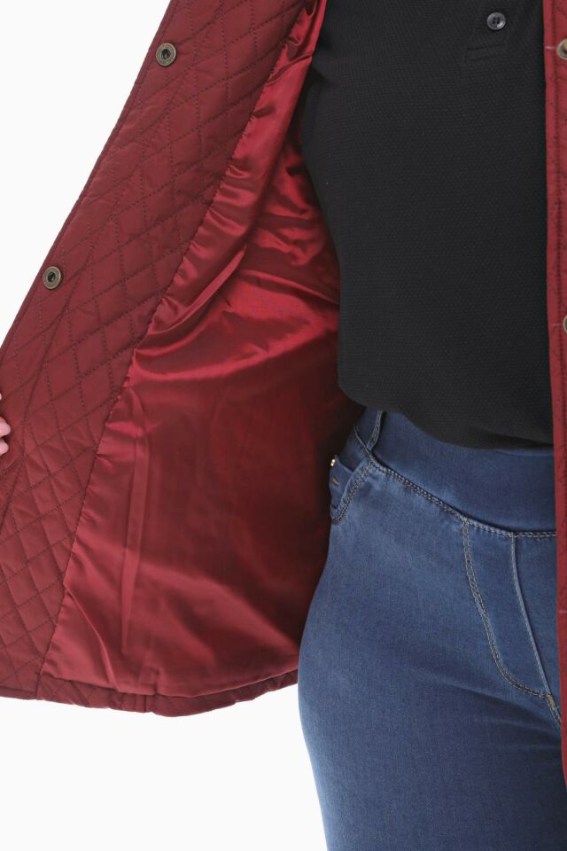 POLO YAKA BORDO MEVSİMLİK KAPİTONE MONT