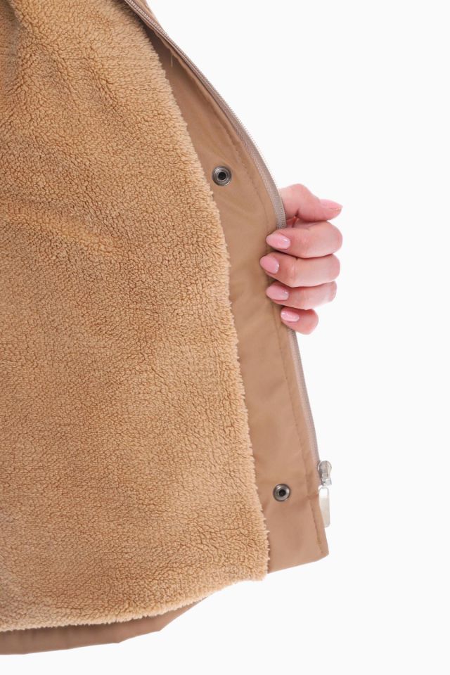 İÇİ KÜRKLÜ VİZON KISA MONT