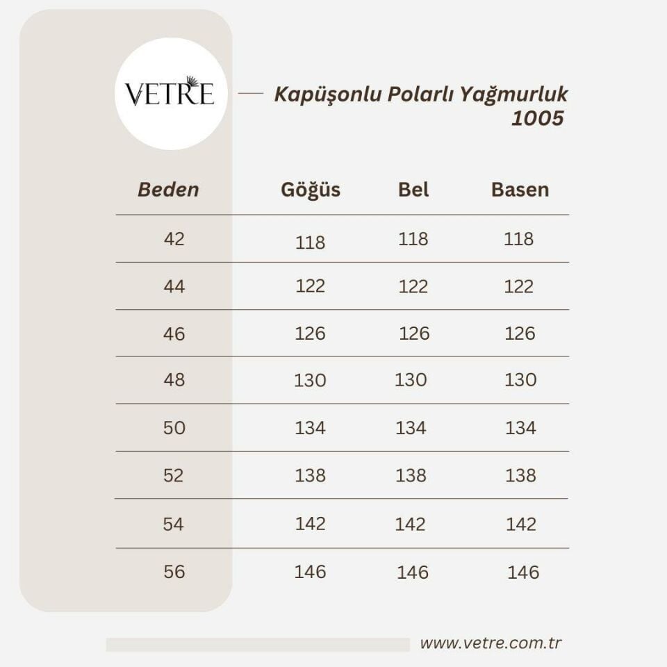 KAPÜŞONLU VİZON İÇİ POLARLI YAĞMURLUK