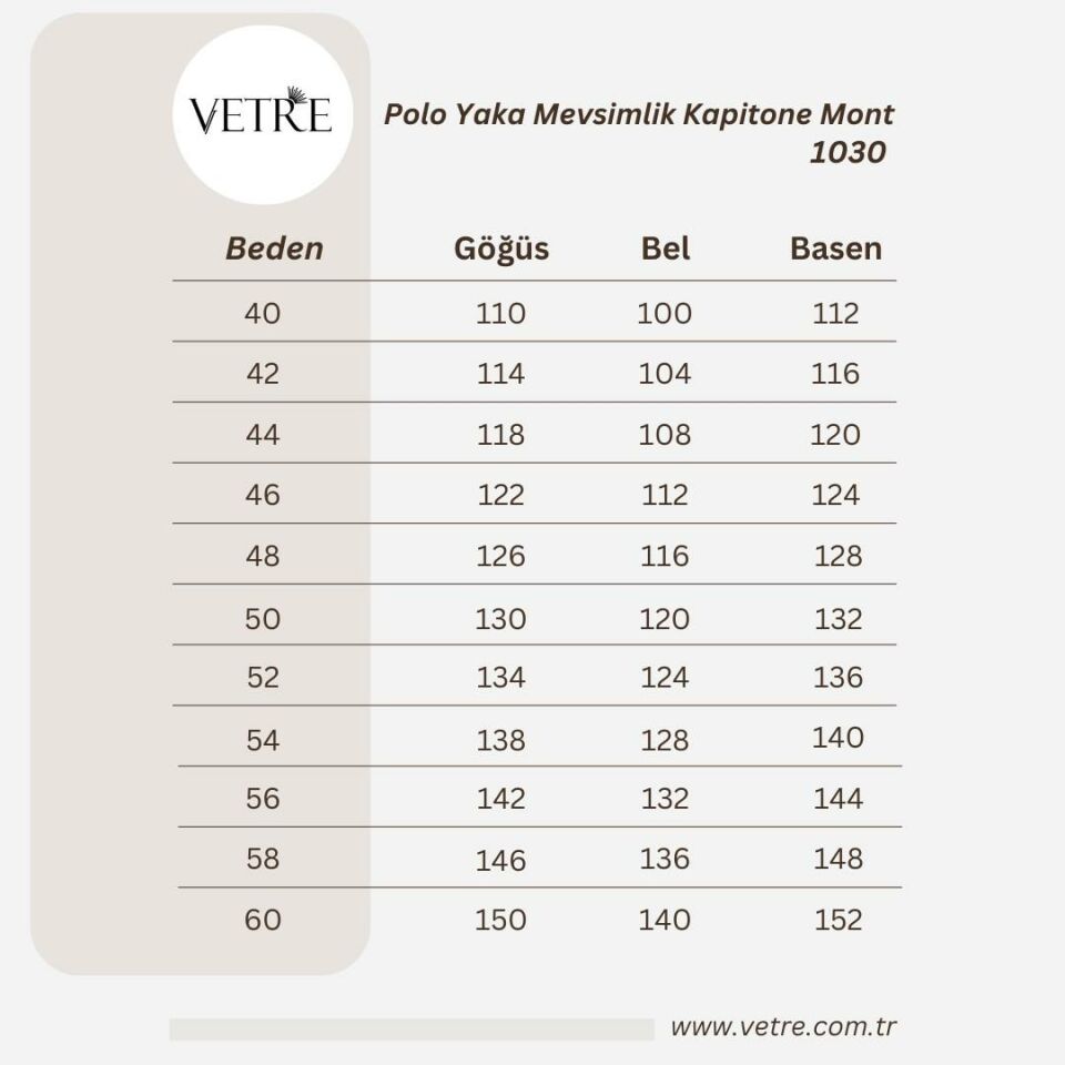 POLO YAKA AÇIK BEJ MEVSİMLİK KAPİTONE MONT